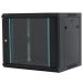 MAXPRO Line - rek orman 6U 600x600 nazidni, staklena vrata, crni