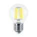 Braytron Advance G45 CLR 4W E27 - LED sijalica prozirna mini globus 3000K toplo bela