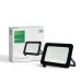 GREEN TECH LED reflektor 30W – 6500K, IP65, crni