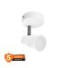 LEDVANCE Spot lampa 1xGU10, bela, 4.3W, 350lm, 2700K - IP20