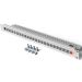 ExeLink - modularni patch panel 24 mesta RJ45 19" 1U beli
