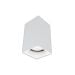 Nadgradna spot lampa GU10, bela, pravougaona, maks. 50W - IP20