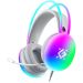 Defender Ignis - gaming slušalice sa mikrofonom, USB, bele