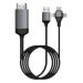 Kettz CIM-K020 – 3u1 konvertor na HDMI, 2K 60Hz, 2m