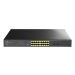 Cudy GS1020PS2 - 16-portni gigabitni PoE+ svič sa 2 SFP porta
