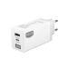 PROSTO USBP378 - GaN brzi punjač 1x USB-C PD 65 W + 1x USB QC3 18 W