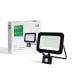 GREEN TECH LED reflektor sa senzorom 50W – 6500K, IP65, crni
