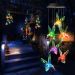 Home 13489-11421 - viseća solarna RGB LED lampa "ptičice" višebojna