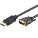 Kabl DisplayPort - DVI, 3m-5m