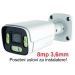 Gembird CAM-IP8MP-HAQ60D - IP bullet kamera 8MP PoE, 3.6mm Starlight, Dual LED 6xIR+6x Full Color, IP66