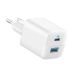 Anker 323 33W USB-C zidni punjač, beli