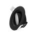 PROSTO LUG-S21RBK/5-W - Ugradna LED lampa 5W okrugla crna, dnevna svetlost 6400K, 450lm