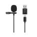 Sandberg Clip 126-40 - USB lavalier mikrofon za streaming