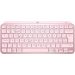 Logitech MX Keys Mini bežična tastatura sa osvetljenjem, kompaktna, US raspored, Rose