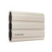 Samsung T7 Shield - 2TB portable SSD, USB 3.2 Gen 2 Type-C, 1050/1000 MB/s, bež