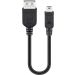 Adapter kabl miniUSB m - USB A f 0.2m 95006
