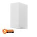 LEDVANCE spoljna zidna lampa 2xGU10 IP44 - bela, aluminijum (bez sijalice)