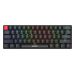 Marvo Saber 61 KG933G - žična mehanička tastatura 60%, RGB, crna, US