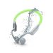 Energy Sistem Vibewave Misty Grey - sport bežične slušalice sive iza glave