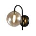 Zidna lampa TALIA1 - 1×G9, crna/bakar, aluminijum, IP20