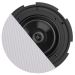 Audac CIRA824I/W - QuickFit™ 2-way ugradni plafonski zvučnik 8" 100V 24W, bela
