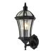 BB Link E250040 - zidna lampa fenjer 1xE27 crna spoljna IP44
