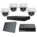 HikVision komplet 4 IP antivandal dome kamere 2Mpix