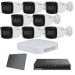 Dahua IP komplet 8 Eco kamere 2Mpix