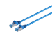 Patch kabl cat6A S/FTP PIMF (plavi) 1m