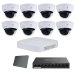 Dahua IP komplet 8 antivandal kamera 2Mpix
