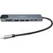 Gembird A-CM-COMBO8-05 – USB-C 8-u-1 hub adapter
