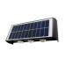 Solarna nazidna LED lampa - 3000 K, toplo bela, plastika, IP44, 210×80×55 mm