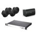 BOSE DesignMax komplet ozvučenja: 4× ugradni plafonski zvučnik DM5C, subwoofer DM10S-SUB, integrisano pojačalo IZA 2120-HZ