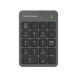A4Tech FGK21C - bezicna numericka tastatura 2.4GHz, USB-C punjenje, 124x87mm, siva