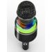 Gembird MICBT-01-BK - bežični karaoke mikrofon sa zvučnikom, LED, crni