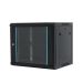 MAXPRO Line - rek orman 15U 600x600 nazidni, staklena vrata, crni