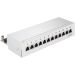 Goobay patch panel CAT 5e STP 12 porta, mini/stoni