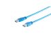 S-Impuls USB-A produžni kabl 3.0, plavi, 5 m