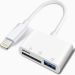 Kettz Lightning – čitač kartica SD/TF/USB za iPhone i iPad