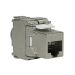 LogiLink Keystone modul Cat6A STP – RJ45, toolless, srebrna