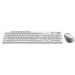 Genius SlimStar 8230 – bežična tastatura i miš, bela
