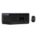 Logitech MK345 - bežični komplet tastatura i miš US crni