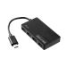 Xwave C241 USB-C hub - 4 porta (3x USB 2.0 + USB 3.0) sa napajanjem