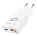 LogiLink – GaN punjač 30W, USB-C/USB-A, slim