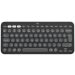 Logitech K380s Pebble Keys 2 - bežična Bluetooth tastatura, US, grafit