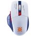 Defender Tisa GM-126 — Bežični gaming miš, 1600 DPI, LED, 2.4GHz+BT, belo-plavi