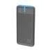 Xwave GoEnergy 10e - powerbank 10000 mAh, 2x USB i Type-C (siva)