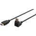 Goobay High Speed HDMI kabl 90° sa Ethernetom 4K/60Hz - 2 m