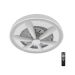 LED Plafonjera s ventilatorom YL-FAN-G001/B 48W CCT 3000-6500K - bela, 482mm