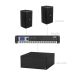 AUDAC FESTA106.2-10x.1 - Komplet ozvučenja: 2× instalacioni zvučnik VEXO106, infra-subwoofer ARCHI10X, pojačalo SMQ500